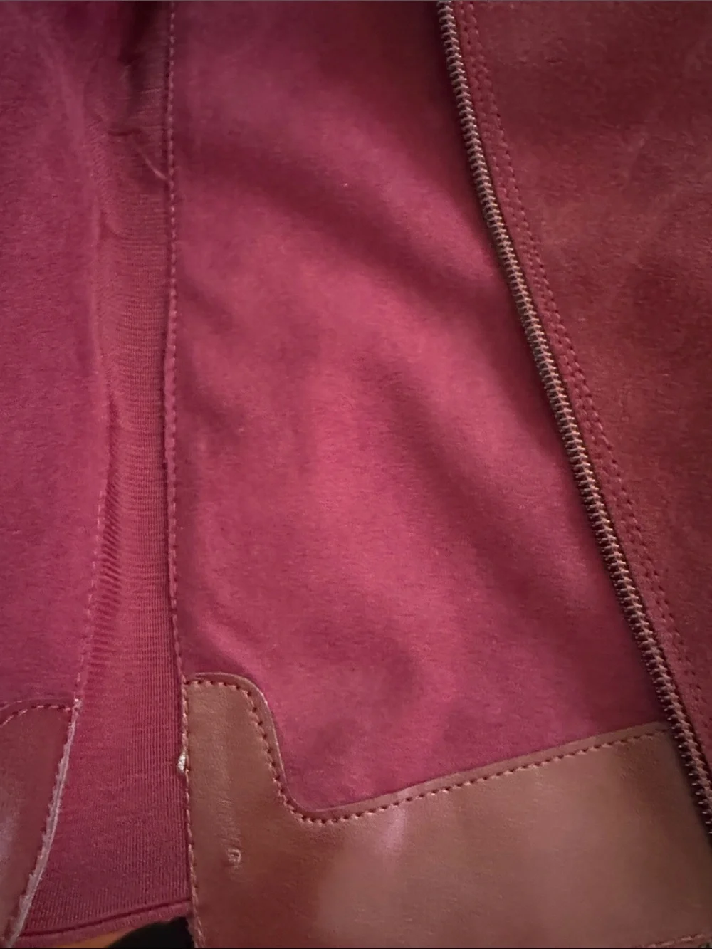 Women's Tall Suede Studded Boot - Burgundy